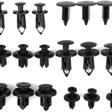 INEEDUP Car Retainer Clips Fasteners Cars Body Kits 6Sizes Push Style Bumper Clips fit for GM Ford Toyota Honda,190Pcs