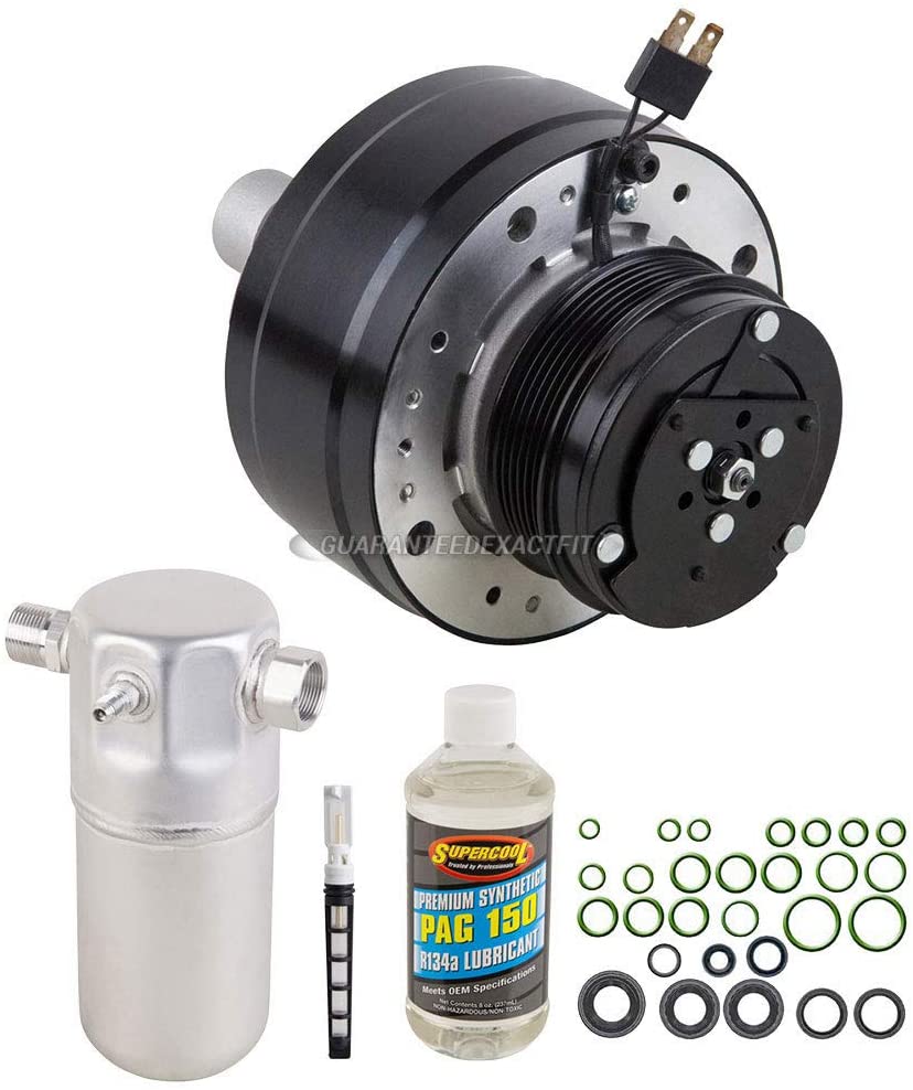 AC Compressor & A/C Repair Kit For Chevy Silverado Cheyenne Pickup Suburban Tahoe Blazer GMC Sierra Yukon 1991 1992 - BuyAutoParts 60-80233RK New