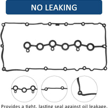 X AUTOHAUX 03H103429D Car Engine Valve Cover for Audi Q7 3.6L 2007-2010 for Volkswagen Touareg 3.6L 2007-2017