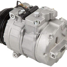 AC Compressor & A/C Clutch For BMW X5 3.0L 6-Cyl 2003 2004 2005 2006 Replaces Calsonic CSV717 - BuyAutoParts 60-01977NA New