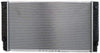 Radiator - Pacific Best Inc For/Fit 2476 97-99 Oldsmobile Aurora WITHOUT Engine Oil Cooler WITH Transmission Oil Cooler V8 4.0L Plastic Tank Aluminum Core 1-Row