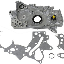 DNJ OP162 Oil Pump For 04-12 Mitsubishi/Eclipse, Galant, Lancer, Outlander 2.4L L4 SOHC, 2400cc, 2351cc, 2378cc, Naturally Aspirated