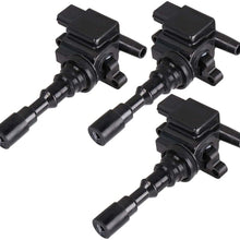 SCITOO 100% New 3pcs Ignition Coil Set Compatible with Hyundai Santa Fe/Hyundai XG350/Kia Amanti 2003-2006 Automobiles Fit for OE: UF439 C1435