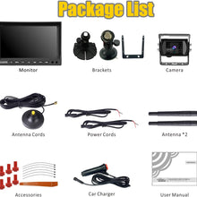 Wireless Backup Camera for RV Truck Trailer Bus, VECLESUS VMW7 1080P Digital Wireless Backup Camera System, IP69k Waterproof, Super Night Vision, Maximum Transmission Distance Over 100FT(30M)