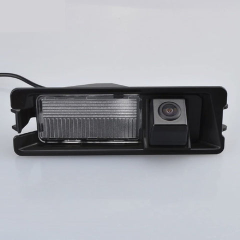 Rear View Back Up Reverse Parking Camera in License Plate Lighting Night Version (NTSC) for Logan Sandero/Dacia Sander Stepway 2013/ March/Micra K13