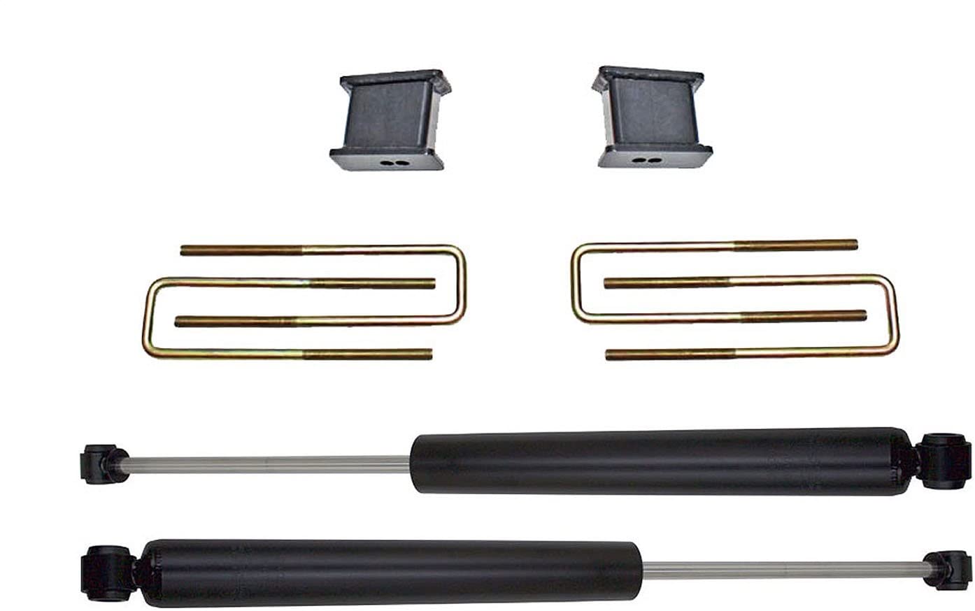 Maxtrac Suspension 902140 Leaf and Helper Spring Axle U-Bolt and Component (4In Rear Lift Blocks, U-Bolts, & Rear Maxtrac Shocks 2900Ll)