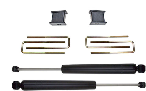 Maxtrac Suspension 902140 Leaf and Helper Spring Axle U-Bolt and Component (4In Rear Lift Blocks, U-Bolts, & Rear Maxtrac Shocks 2900Ll)