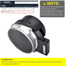 FAERSI Mass Air Flow Sensor Fits Chevy Silverado, Suburban 1500, 2500, Tahoe, GMC Yukon XL 1500, Sierra, Cadillac Escalade, ESV, EXT 5.3L, 6.0L, 4.8 and More - Replaces 25168491, AF10043, 25318411