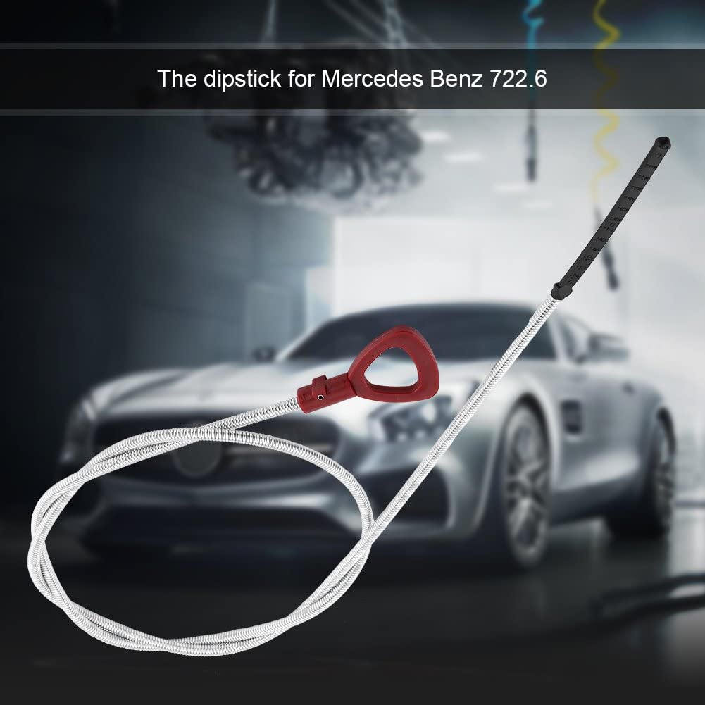 TRANSMISSION FLUID LEVEL DIPSTICK + 2 X PIN Automatic Oil Auto Trans Tool Benz