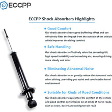 Shocks Struts,ECCPP Rear Pair Shock Absorbers Strut Kits Compatible with 2001 2002 2003 2004 2005 2006 2007 2008 2009 2010 2011 2012 2013 Lexus IS250,06 07 08 09 10 11 12 13 Lexus IS350 551132 39133