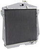 OzCoolingParts 4 Row Core All Aluminum Radiator for 1943-1948 44 45 46 47 Chevy Fleetline/FleetMaster/Stylemaster L6 MT