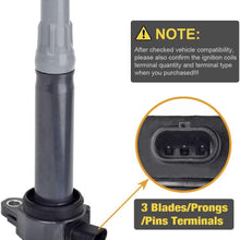 QYL 6Pcs Ignition Coil Pack for Magnum Charger Nitro Challenger V6 2.5L 2.7L 3.5L 4606869AA