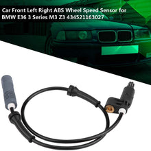 Car ABS Wheel Speed Sensor Front Left & Right Wheel Speed Sensor Wiring Harness for E36 3 Series M3 Z3 434521163027