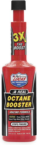 Lucas Oil 10026-12 Lucas Octane Booster 15Oz. (Case Of 12)