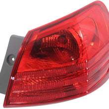 For Nissan Rogue Tail Light Assembly 2008 09 10 11 12 2013 Passenger Side For NI2801183 | 26550-JM00A