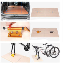 Tongina Alloy Car Roof Bike Rack Front Fork Carry Holder Travel Wheel Block Lock