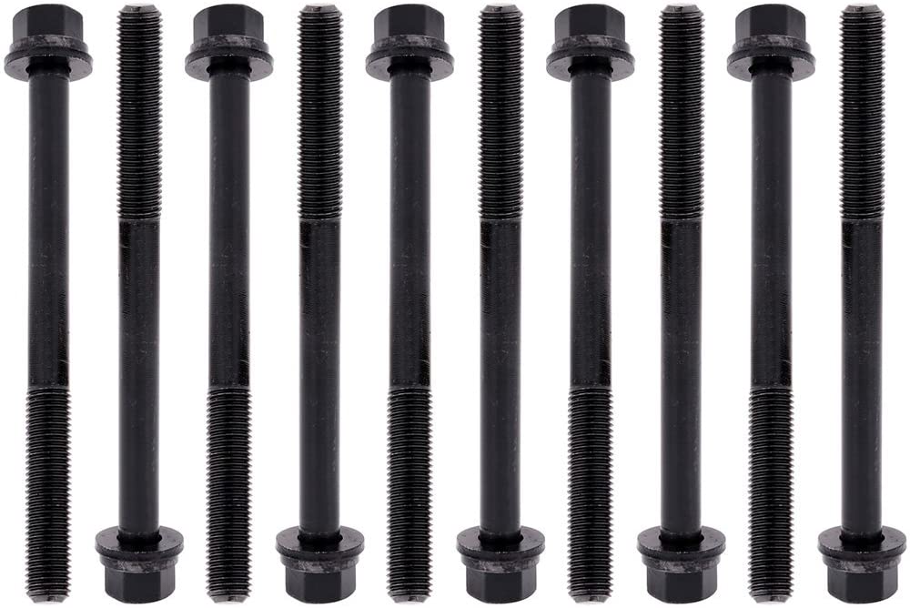 SCITOO Replacement for Head Bolts Sets fit for Honda CIVIC CX DX LX 1.6L D16Y7 D16Y8 1996-2000 Automotive Engine Head Gaskets Kit