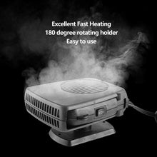 Car Defroster,Car 12V 200W Portable Electric Heater Heating Dryer Fan Defroster Demister