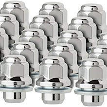 DPAccessories LCM3C6HCOCH04020 20 Chrome Lug Nuts for Toyota Lexus Scion Aluminum Wheels 90084-94001 99051.1 Wheel Lug Nut