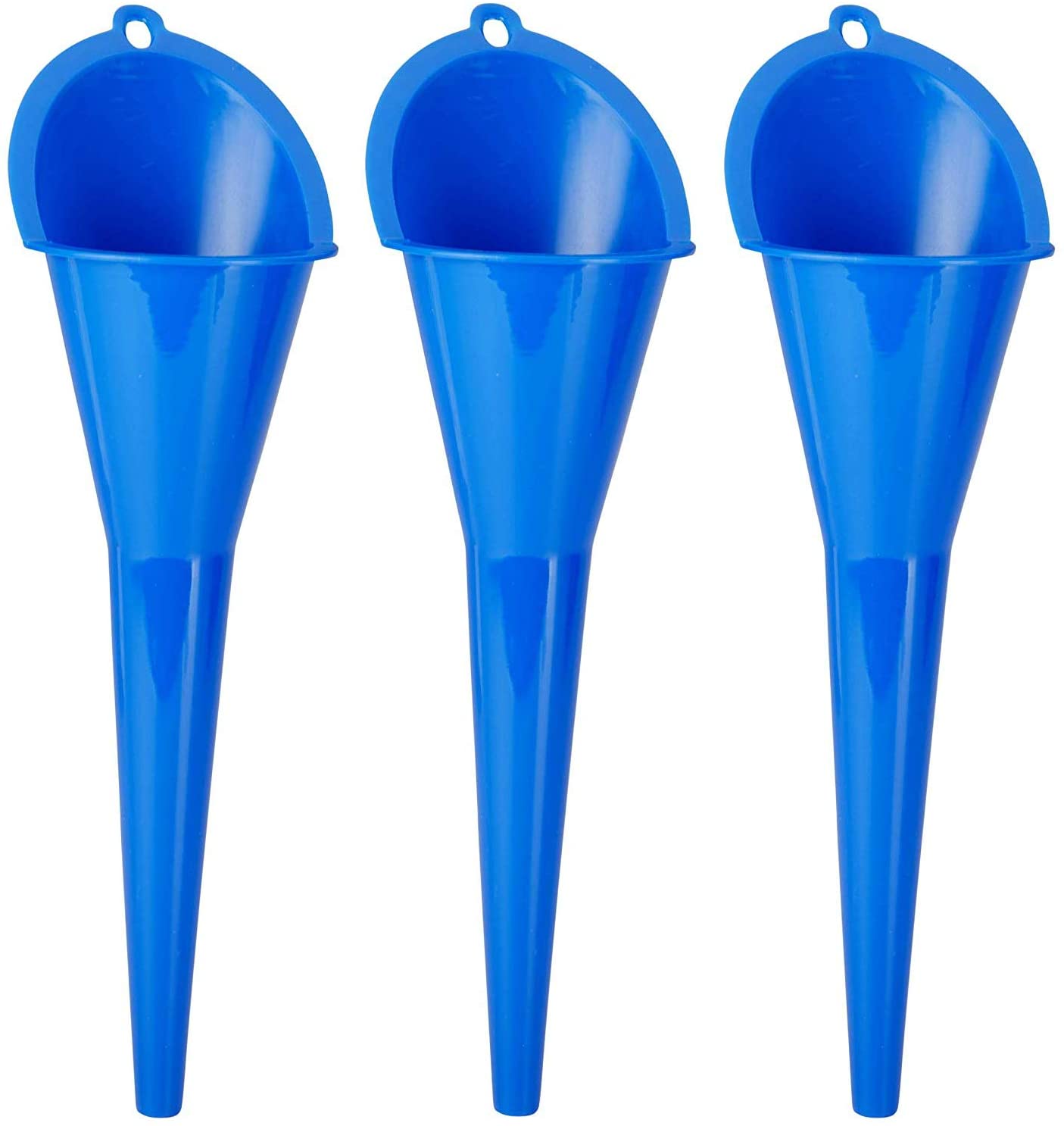 KarZone All Purpose Automotive Funnels - 3 Pack - Oil, Gas, Lubricants and Fluids