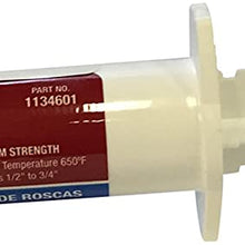 Loctite 1134601 Blue 2422 Thread Locker Paste, Tensile Strength 102 PSI, 650 Degrees F Maximum Temperature, 30 mL Syringe