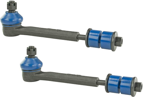 Pair Set of 2 Front Suspension Sway Bar Link Kits Mevotech For Chevy GMC C3500HD