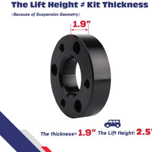 Leveling Lift Kits for F150, KSP Strut Spacers 3" Front Lift Kit For 2004-2019 F150 Front Strut Spacers Raise the Front Of Your F150 3 Inch