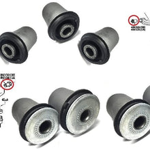 NISTO 8 Front Upper Lower Control Arm Bushing Compatible With Suitable For 2005-2014 Toyota Tacoma Hilux 2WD Without Prerunner