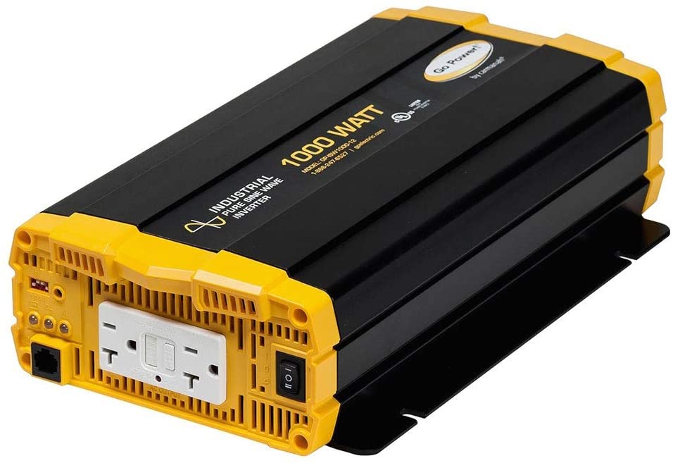 Go Power! GP-ISW1500-12 Industrial Pure Sine Wave Inverter - 1500 Watt / 12V