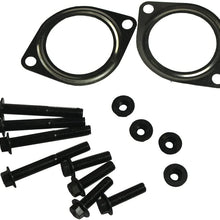 JDMSPEED New Powerstroke Turbo Diesel With Hardware Bellowed Up Pipe Kit 679-005 Replacement For Ford 7.3L 99-03