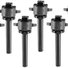 A-Premium Ignition Coil Pack Compatible with Honda Passport 2000-2002 Isuzu Amigo Axiom Rodeo Trooper V6 3.2L 3.5L 6-PC