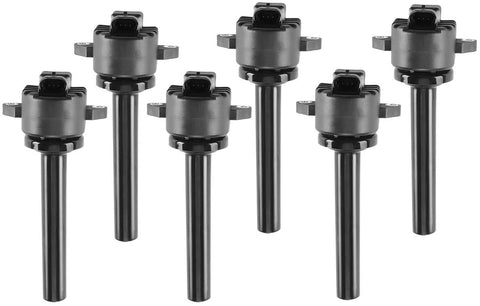 A-Premium Ignition Coil Pack Compatible with Honda Passport 2000-2002 Isuzu Amigo Axiom Rodeo Trooper V6 3.2L 3.5L 6-PC
