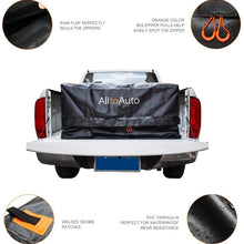 AlltoAuto Truck Bed Cargo Bag with Cargo Net, 100% Waterproof 600D Heavy Duty, Fits Any Truck Size(51''x40''x22'' ) 26 Cubic Feet, Simple and Convenient for Installation…