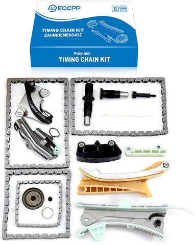 ECCPP Timing Chain Kit fits for 1997 2010 for ford Explorer Sport Trac Mustang Ranger for Mazda B4000 4.0L TK428