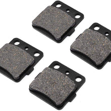 4Pcs Front Brake Pads for Honda Rancher 420 2x4 & 4x4 2007-2017 Disc Brake Pad