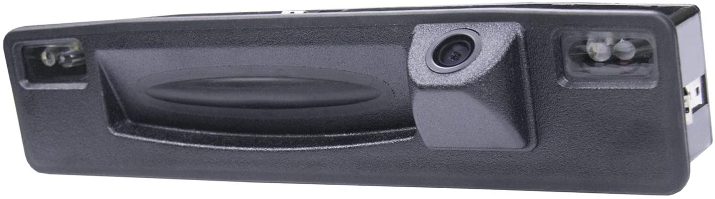 Backup Camera with Tailgate Handle for Universal Monitors (RCA),Rear View Reverse Parking Camera for Ford Focus 3 / Ford Focus 3 Hatchback EcoBoost 2015-2017