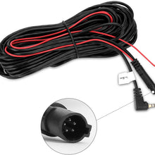SoeKoa Backup Camera Cable, 4Pin to 2.5mm Jack Cable Connector Video Extension Cable, DVR Video Cable for Backup Camera Mirror (10M/32.8FT)