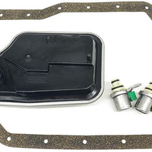 Trans Shift Solenoid Filter Service Kit Replacement For Ford Mazda Focus Protege 99-On with the 4F27E & FN4A-EL Model 4-Speed Transmission XS4Z-7H148A