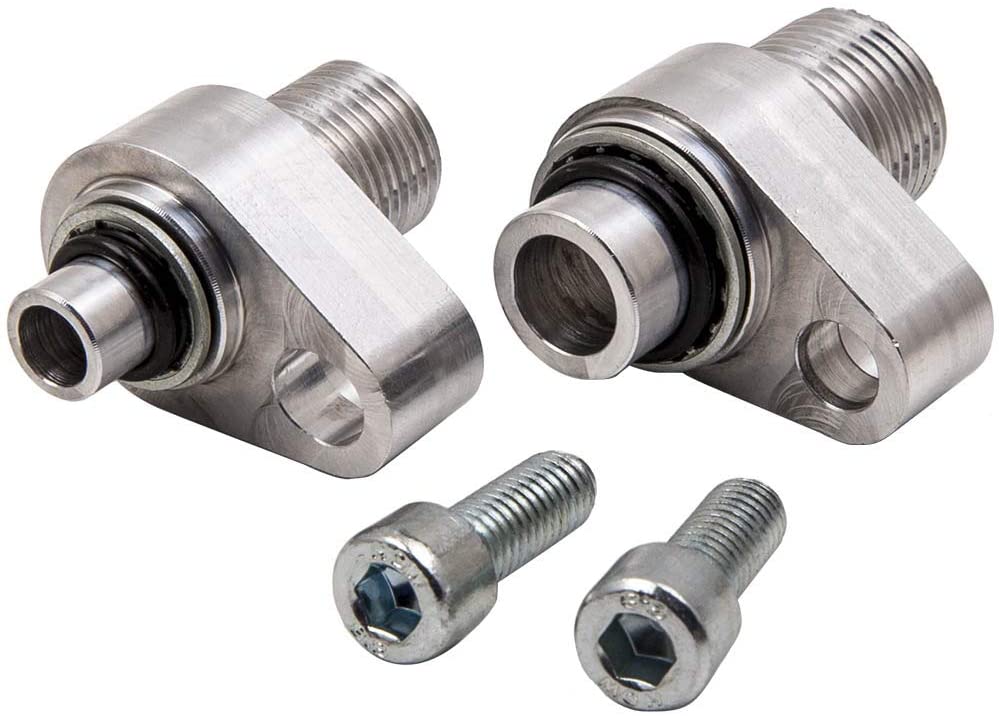 AC Compressor Adapter Fittings for Denso 10S17F & 10S20F for LS Engine Swap 451-1105 451-1106 440-822