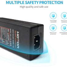 AC to DC Converter, HOTOR 8.5A 100W 110-220V to 12V Car Cigarette Lighter Socket AC DC Power Adapter for Car Vacuum and Other 12V Devices Under 100W