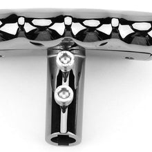 kemimoto RZR PRO XP T-Handle Shifter Knob, Black Zinc Alloy Gear Shift Knob Shifter Ergonomic Designed Compatible with 2020 2021 Polaris PRO XP / 4