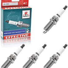 MIKKUPPA Original Spark Plug, Replacement for 05-11 Toyota Tacoma, 07-11 Toyota 4Runner, 07-12 Toyota FJ Cruiser, Replace K20HR-U11 3381, LFR6A11 3672 Pack of 4