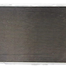 OzCoolingParts 94-00 Chevy C/K Series Radiator, 2 Row Core Full Aluminum Radiator for 1994-2000 Chevrolet Pickup C2500 C3500 K2500 K3500, 1994-1999 Chevy Suburban 7.4L V8 Engine (2 Row)