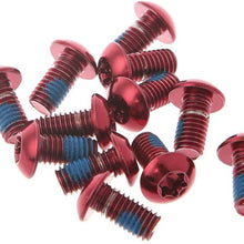 HELYZQ 12Pcs Bicycle Brake Disc Screws Alloy Steel Bolt Rotor Cycling for Mountain Bike