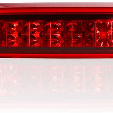 For 99-06 Chevrolet Silverado/GMC Sierra 1500-3500, 2007 Chevrolet Silverado/GMC Sierra 1500-3500&HD Classic, 01-06 Chevrolet Silverado/GMC Sierra 1500-3500HD Rear Roof Center LED Third Brake Lights