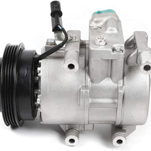 TBVECHI Air Conditioner Compressor W/Clutch Fits for 2007 2008 2009 Kia Spectra & Spectra5 2.0L 158350