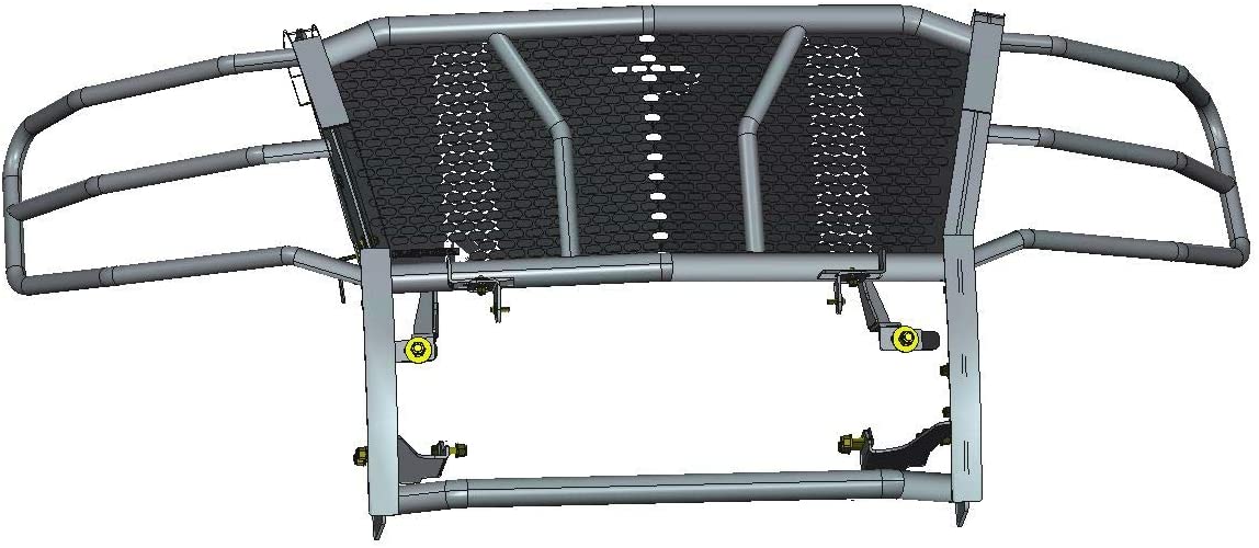 Black Horse - Rugged Heavy Duty Grille Guard 2015-2020 Chevrolet Tahoe/ 2015-2021 Suburban RU-CHTA15-B