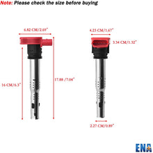 ENA Ignition Coils Compatible with 2006-2017 Audi A4 A5 A6 A7 A8 Q5 Q7 R8 S4 S5 S6 S8 - Volkswagen VW Touareg 3.0L 3.2L Compatible with UF-529 C1631 - Pack of 6