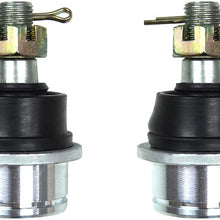 51355-HP5-601 Ball Joints Compatible with Honda Foreman 400 FourTrax 300 Yamaha Grizzly Kodiak Rhino Wolverine Bombardier Quest Traxter Can-Am Outlander Renegade 4Pcs Front Upper Lower Ball Joint
