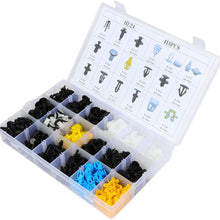 LUJUNTEC 418Pcs Bumper Retainer Clips Auto Fasteners Rivet Clips Body Fastener Clips with Plastic Box